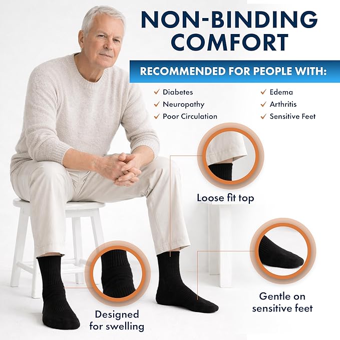 Debra Weitzner Diabetic Socks - gambar 3